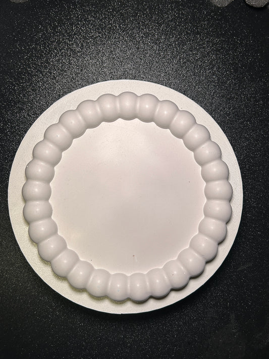 Okrągła podstawka gipsowa