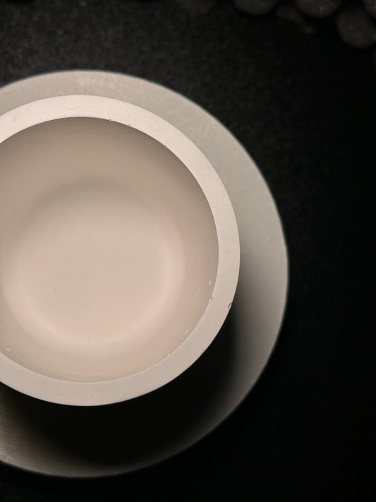 Świecznik gipsowy v3