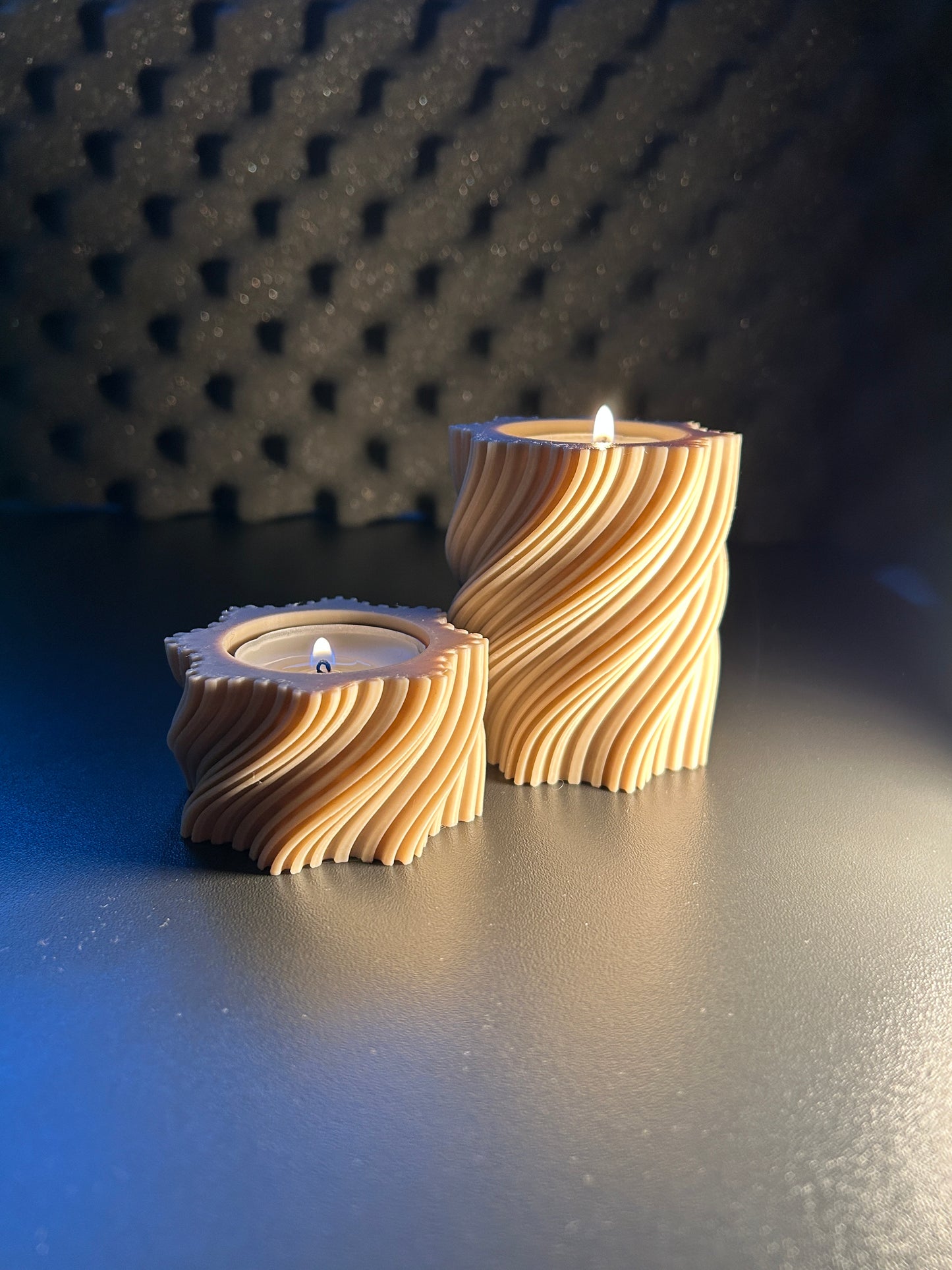 Świecznik Twisted zestaw